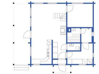 Дома для отпуска Holiday Home Pöllölaakso Рука Дом для отпуска-43